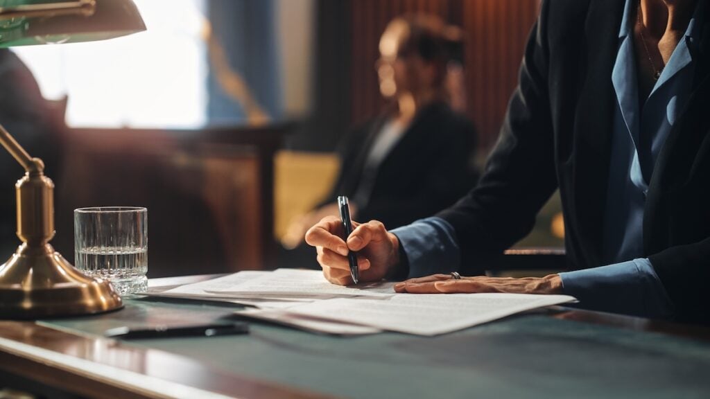 Court of Justice and Law Trial